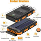 Preplisto Survival Solar Power Bank